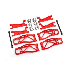Traxxas 8995R Suspension kit, WideMaxx, red (includes...