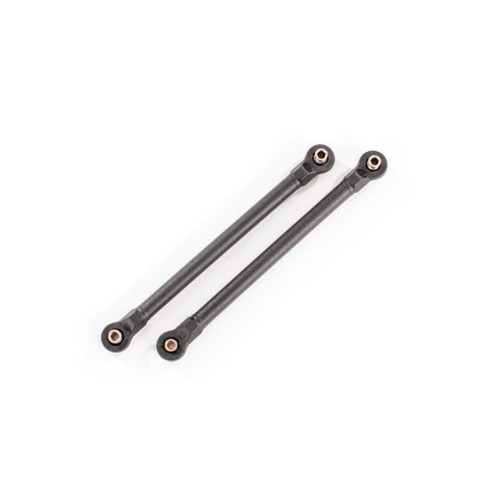 Traxxas 8997 Toe links, 119.8mm (108.6mm center to center) (black) (2) (for use with #8995 WideMaxx suspension kit)