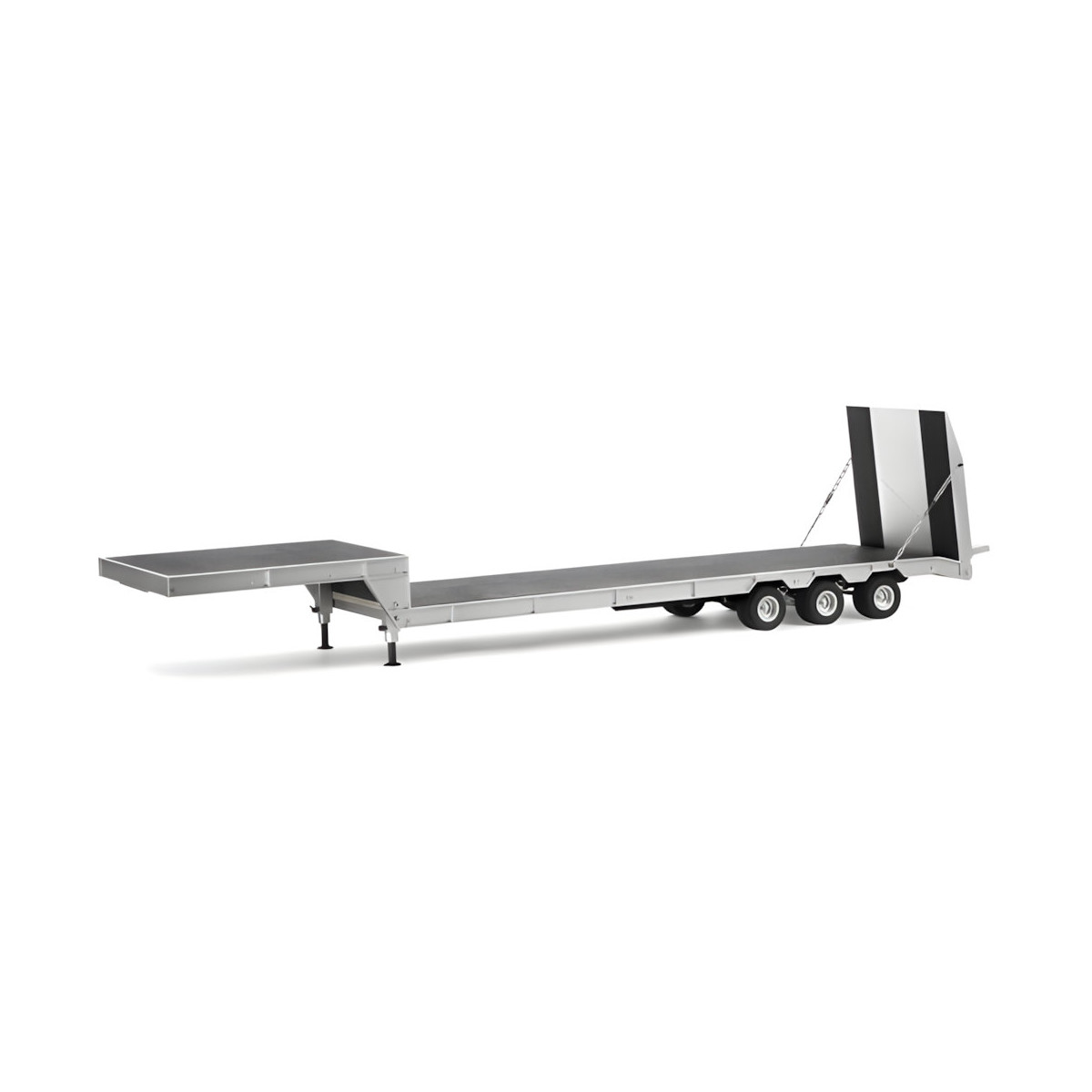 Carson 500907000 3-Achs Tiefladeauflieger mit Rampe...