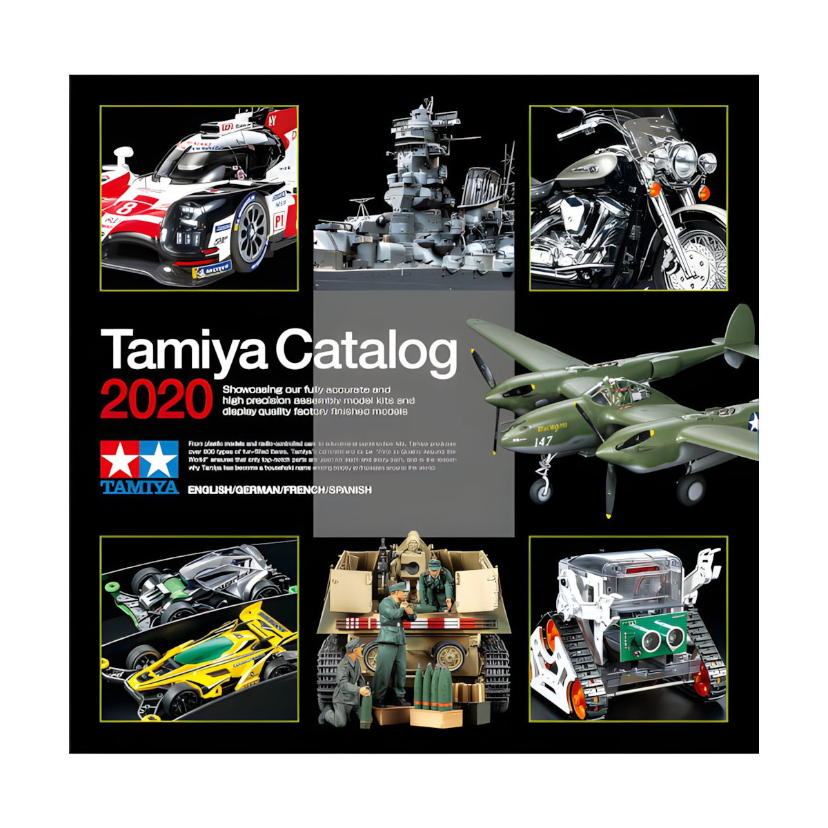 Tamiya #64425 2020 Tamiya Catalog 4 lang.