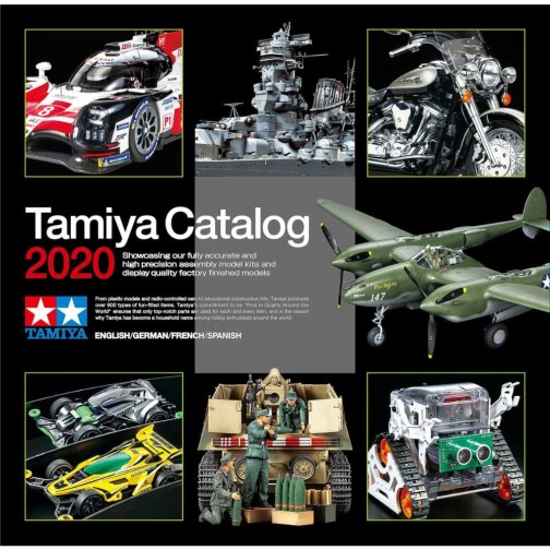 Tamiya #64425 2020 Tamiya Catalog 4 lang.