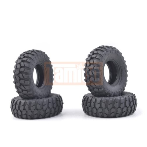 Axial AXI40001 Tires 1.0 BFGoodrich Krawler T/A (4) SCX24