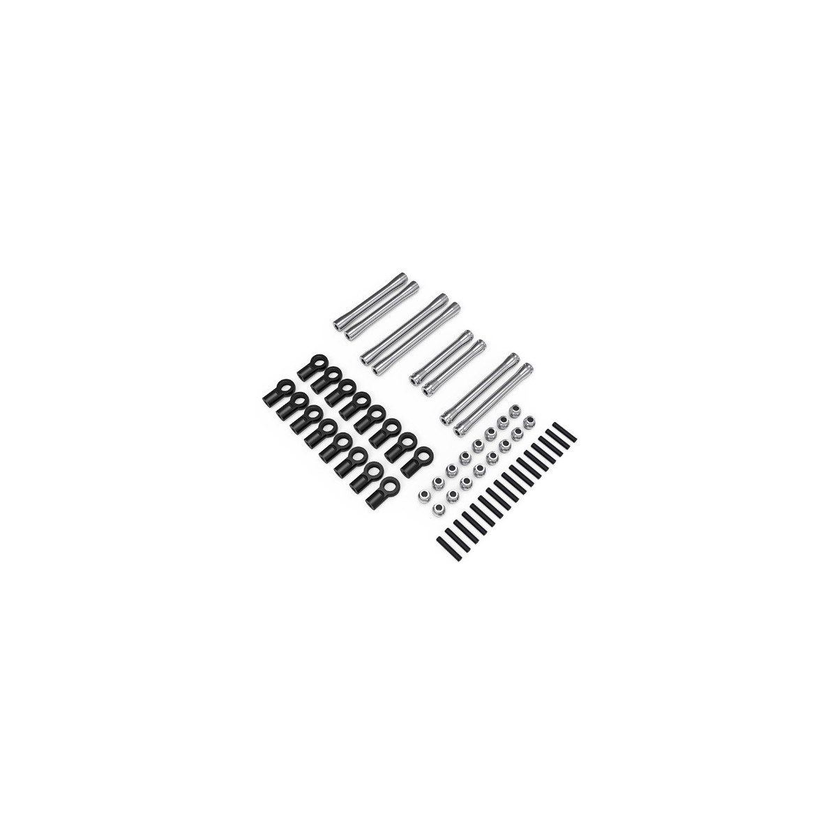 JunFac Tamiya CC02 front & rear aluminum link set for...