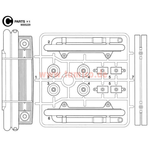 Tamiya C-Teile (Lunch Box) #9005229