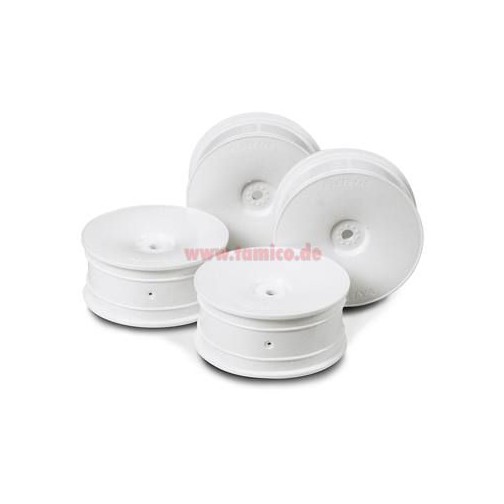 Tamiya #53475 M-Narrow White Dish Wheels (0)