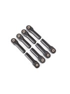 Traxxas 8647X Rod ends, heavy duty (push rod) (8) (assembled with hollow balls) (replacement ends for #8619, 8619G, 8619R, 8619X)