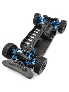 Yeah Racing Alu Performance Conversion Kit Blau für Tamiya TT-01/E