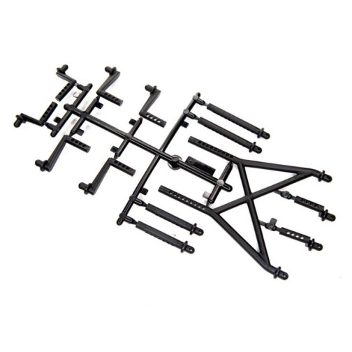 Details about   Modification Fixing Frame Mount Brackets Accessory For SCX10 1/10 RC Crawler New 