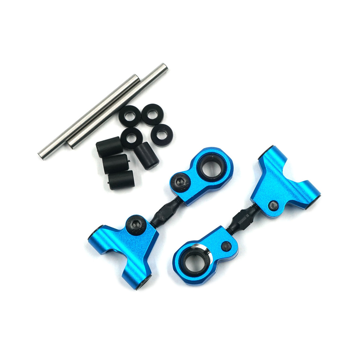 TAMIYA D-Teile Querlenker Für BB-01 Chassis – Vorne Und Hinten, 2 Stück