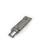 Main chassis (gray) (164mm long battery compartment) (fits both flat and hump style battery packs) (use only with #3626R ESC mounting plate)