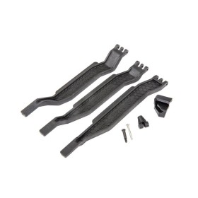 Traxxas 6726X Battery hold-down (3)/ battery clip/...