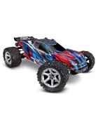TRAXXAS Rustler 4x4 VXL blue RTR without battery/charger