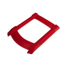 Traxxas 7817R Skid plate, roof (body) (red)/ 3x15mm CS (4) (requires #7713X to mount)