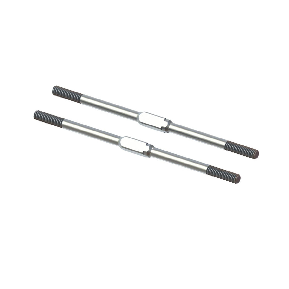 Arrma ARA340175 Stahl Gewindestange M4x95mm Silver (2)