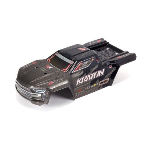 Arrma ARA406159 KRATON 1/8th EXB PAINTED DECALED TRIMMED BODY (BLACK) 
