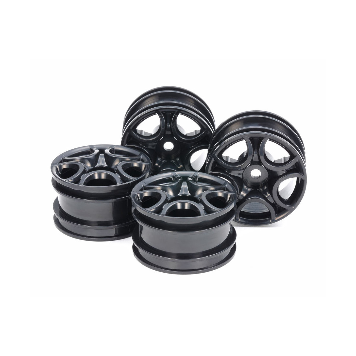 Tamiya 51659 M-Chassis 10-C-Speichenfelgen (4) schwarz