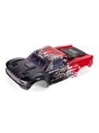 Arrma ARA402312 Karosserie Senton 4x4 BLX fertig lackiert schwarz/rot