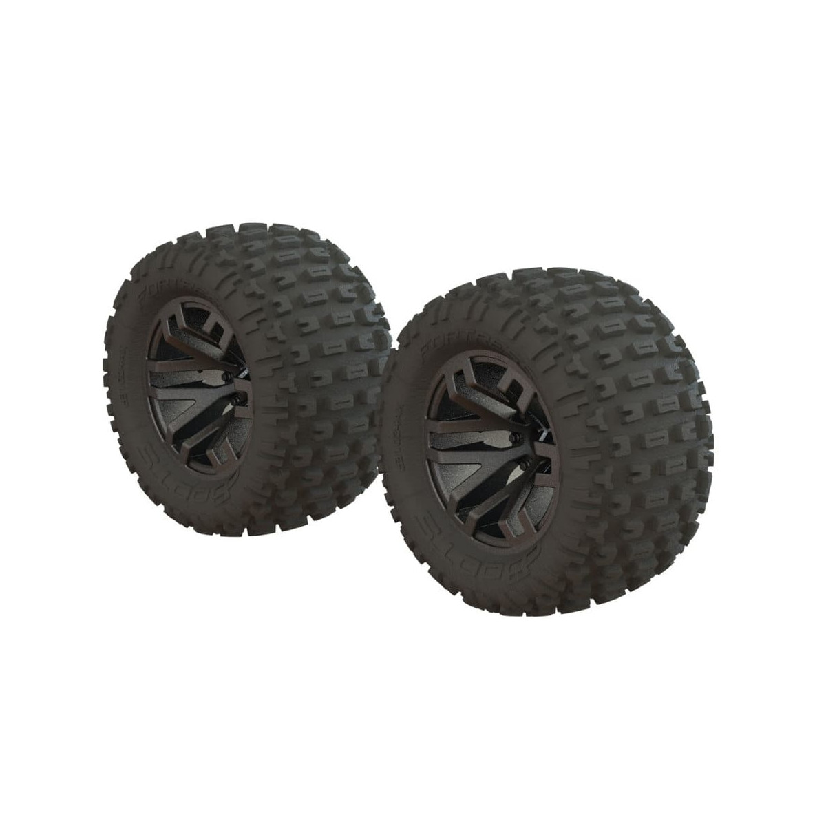 Arrma ARA550086 Komplettrad dBoots Fortress MT Gun Metal (2)