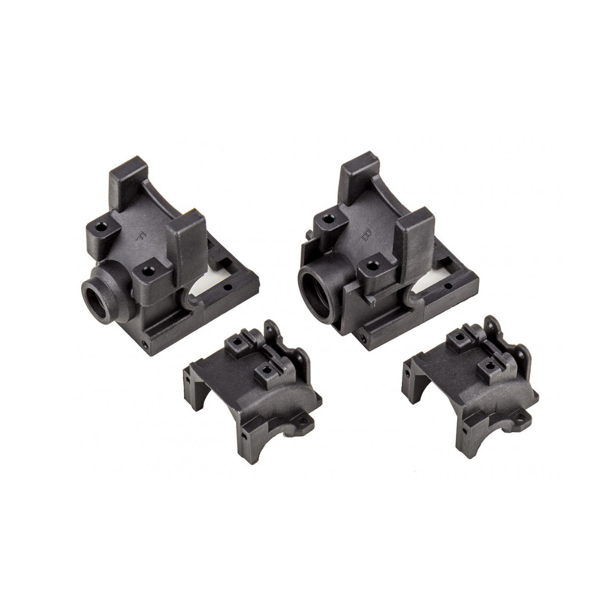 Team Associated Rival MT10 Front and Rear Gearboxes