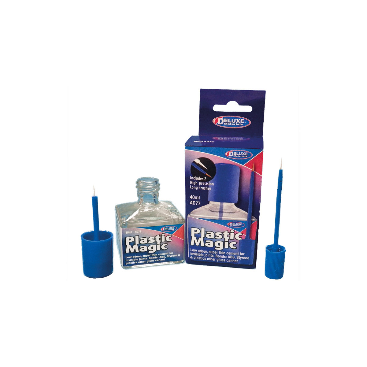 Deluxe Plastic Magic Cement with brush 40 ml