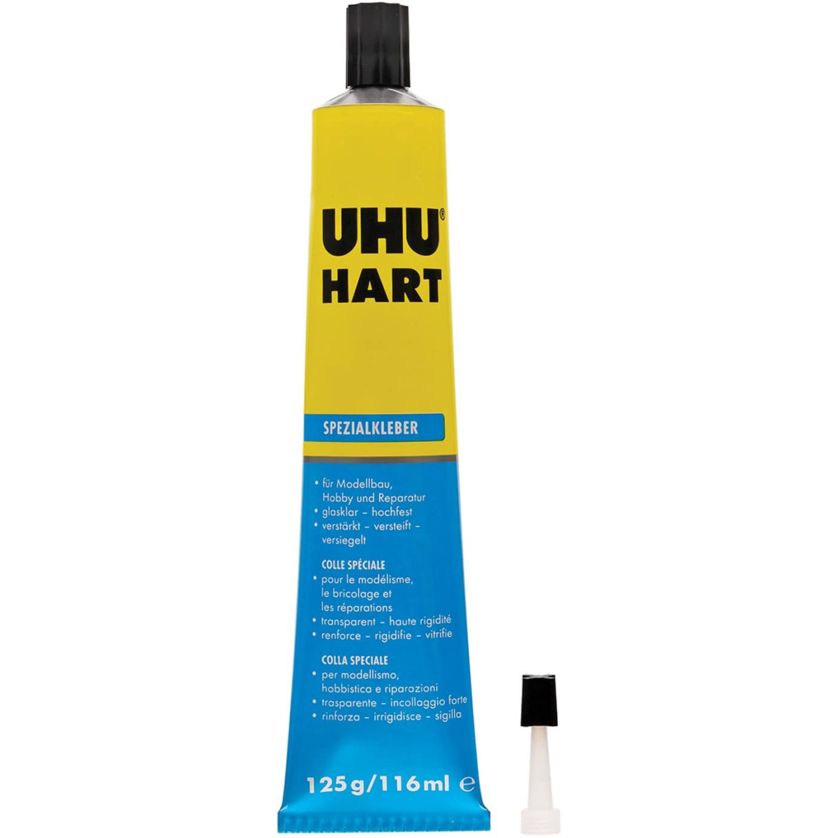 UHU hart für Modellbau mit feiner Dosierspitze 125g