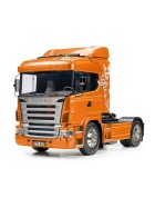 Tamiya Scania R470 4x2 Highline Bausatz (orange vorlackiert) #56338