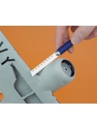 Krick Modelcraft Feinsägenset & Soft Grip Griff 9 mm