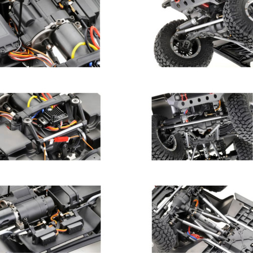 RTR ABSiMA SHERPA クローラー ラジコン Absima Crawler Sherpa CR3.4 Blue 4WD RTR