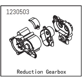 Absima 1230503 Untersetzungsgetriebebox für CR3.4...