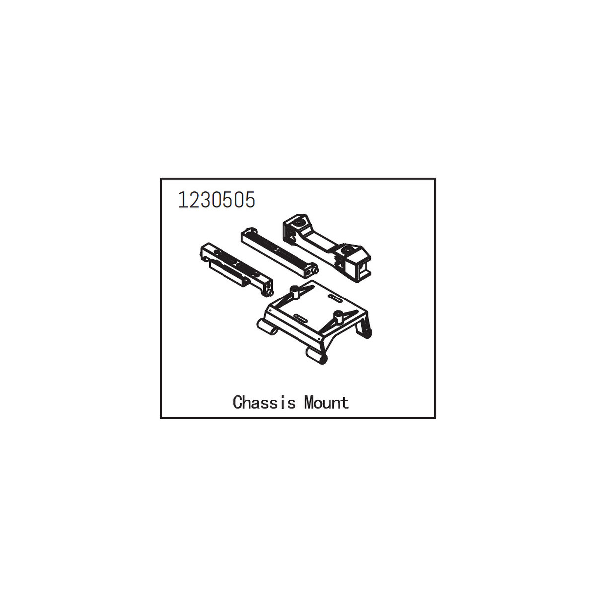 Absima Chassis Mount - Sherpa