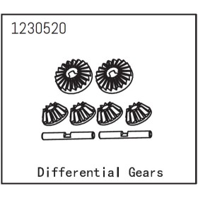 Absima 1230520 Differentialgetriebe Set für CR3.4...