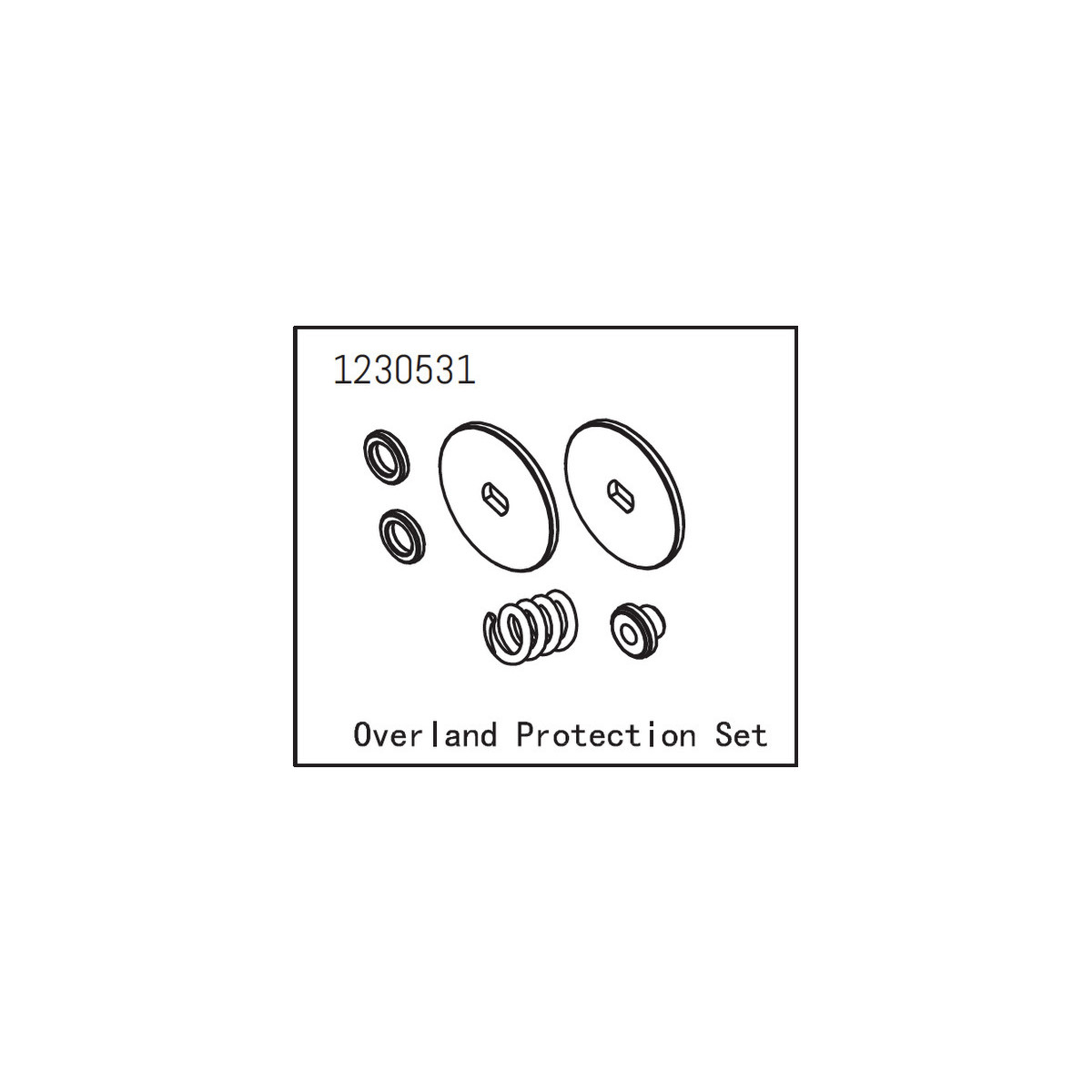 Absima Slipper Hub Set
