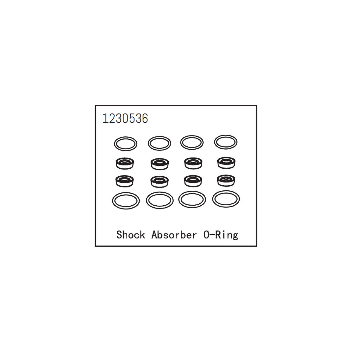 Absima Shock Absorber O-Ring Set - Sherpa