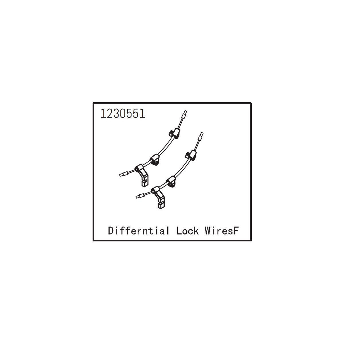 Absima Differential Lock Wires