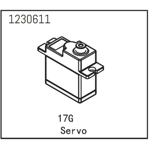 Absima 1230611 Mini Servo 17g / für CR3.4 Sherpa / Khamba