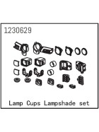 Absima 1230629 Lampensockel und Lampnschirmsatz für CR3.4 Sherpa