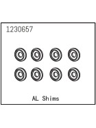 Absima 1230657 Aluminium Unterlegscheiben (8 St.) für CR3.4 Sherpa / Khamba