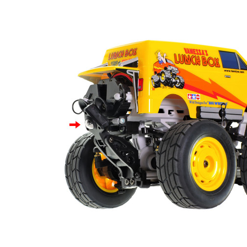 Tamiya 54980 Wheelie Bar-Set für SW-01