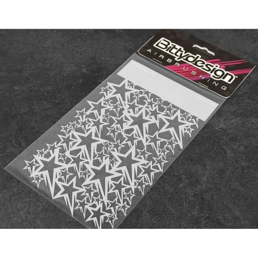 Bittydesign Vinyl Stencil / Schablone - Stars