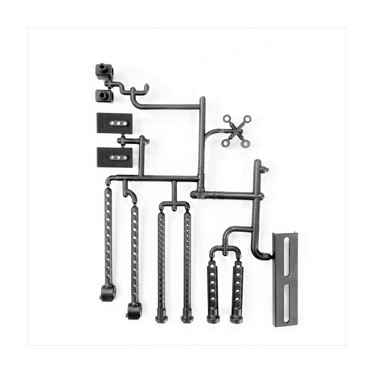3Racing Body Post Set For D5S