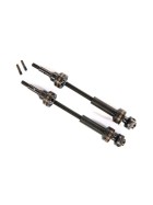 Traxxas 9052X Driveshafts, rear, steel-spline constant-velocity (complete assembly) (2)