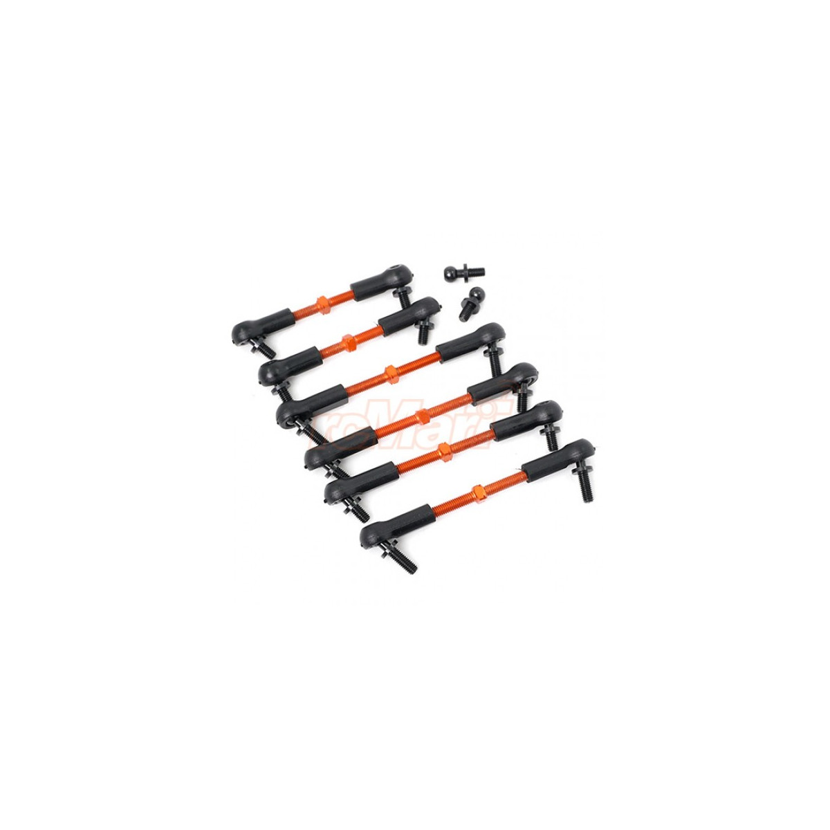 Yeah Racing Alu Tie Rod Set für HPI RS4 Sport 3...