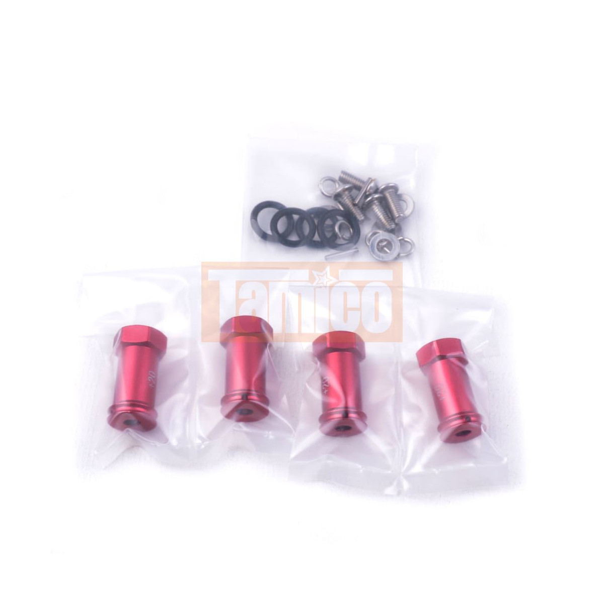GPM Alu Radmitnehmer +20mm (4) für Traxxas E-Revo...