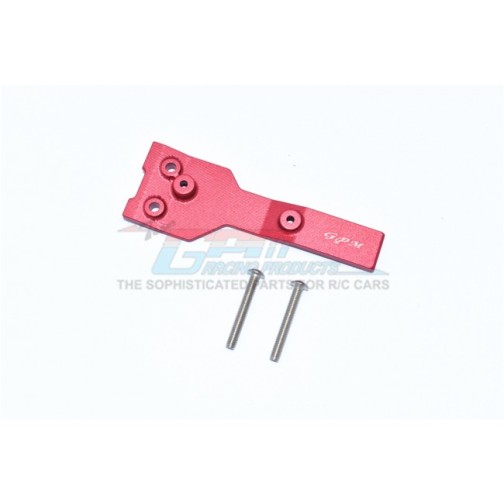 GPM Alu Chassis Link Protector hinten für Traxxas X-Maxx Rot