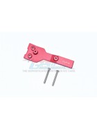 GPM Alu Chassis Link Protector hinten für Traxxas X-Maxx Rot