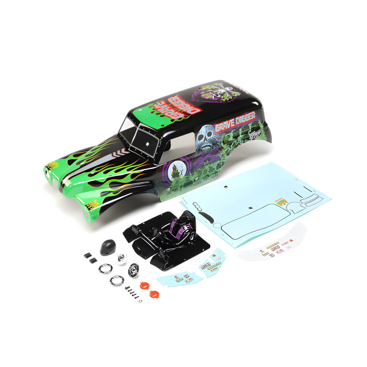 Body Set Painted Grave Digger: LMT