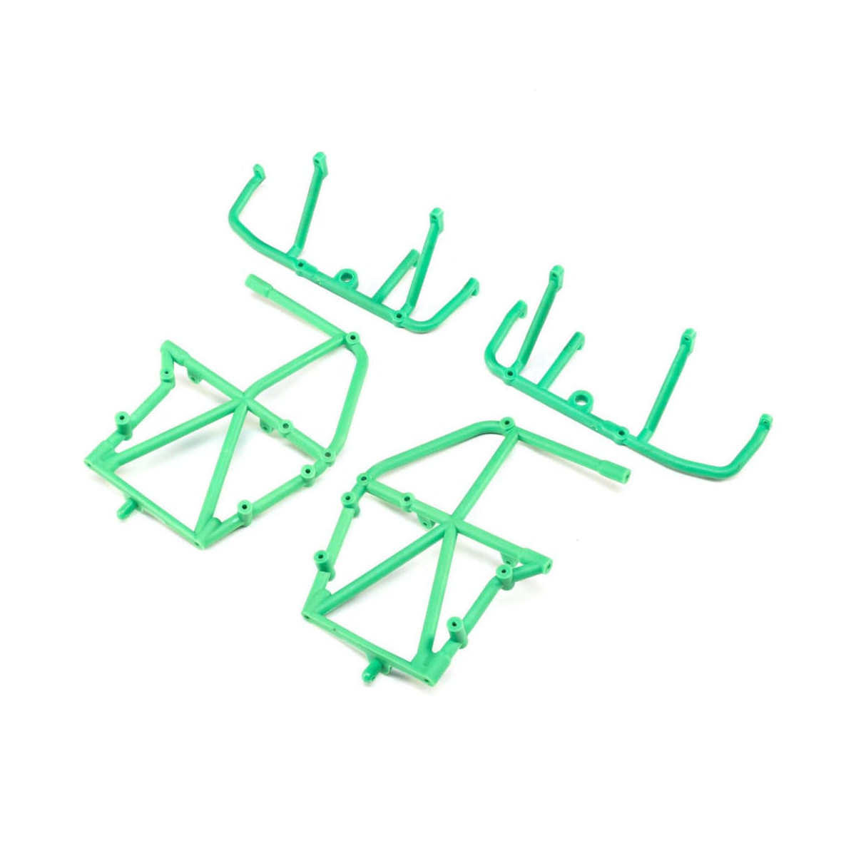 Side Cage and Lower Bar Green: LMT