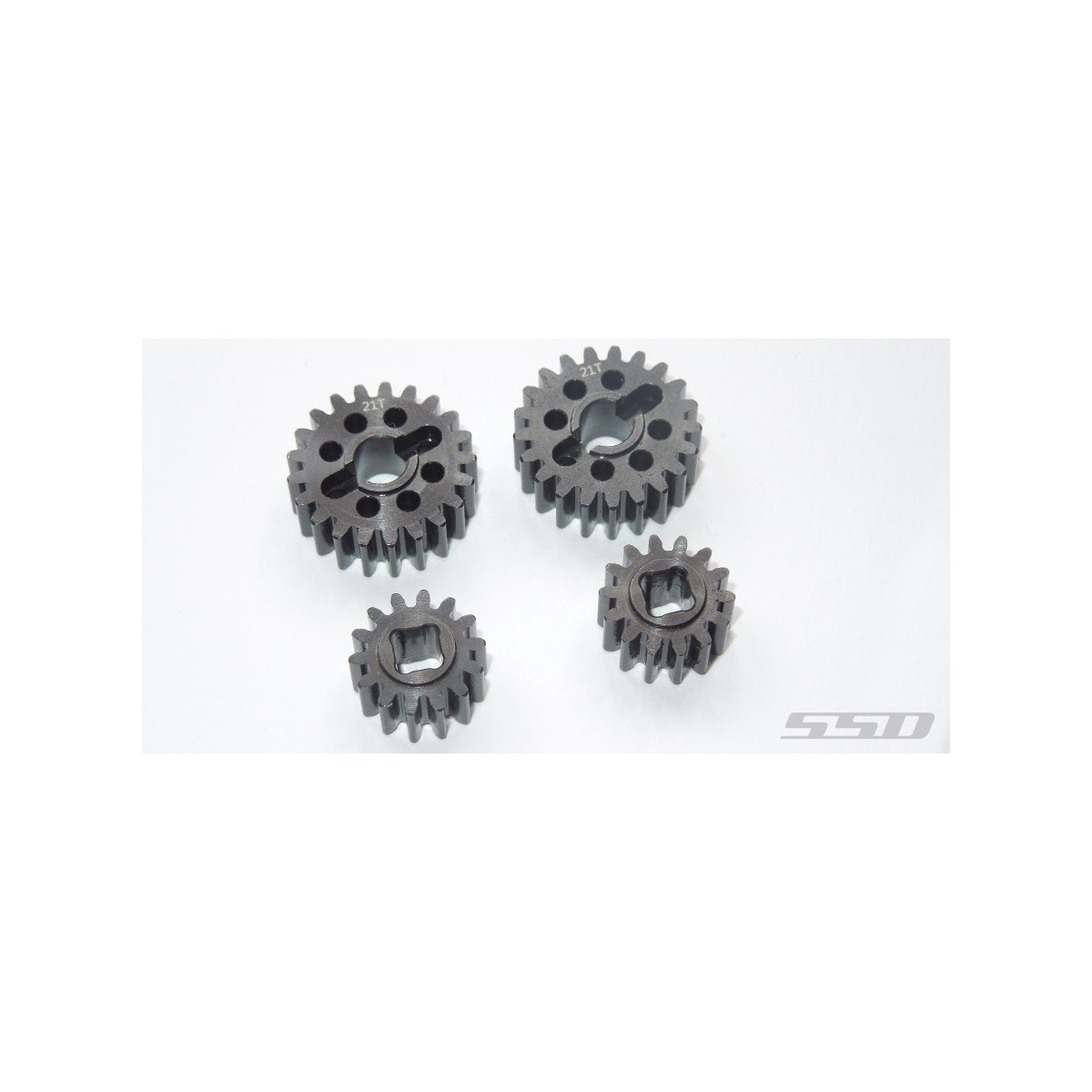 AXI232044 Axial AR45P AR45 Differential Covers SCX10 III Black 