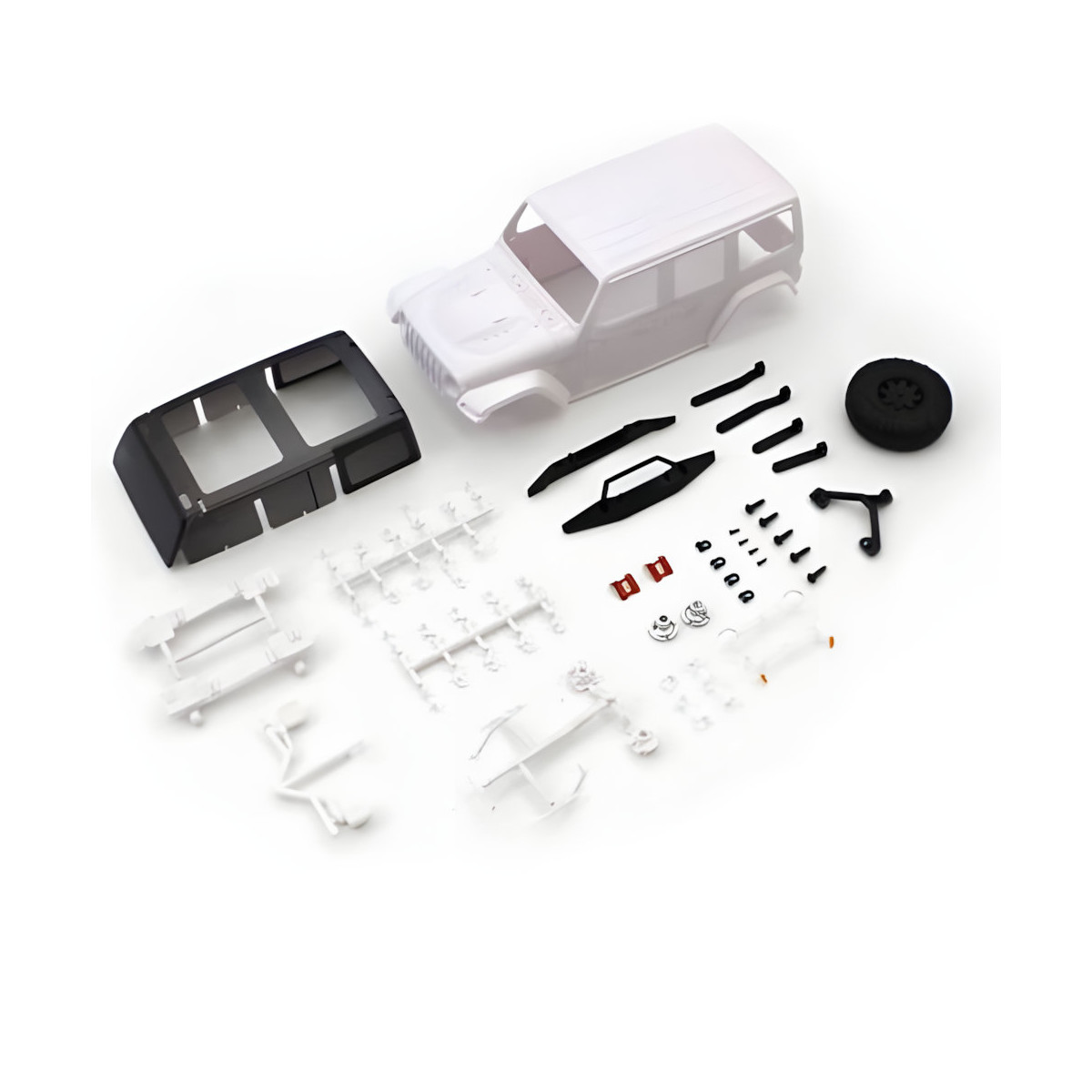 Karosserie Jeep Wrangler RubiconMini-Z 4X4 MX01 (Ohne...