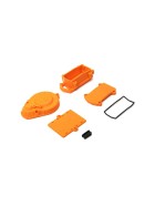 Axial AXI231031 RC-Box- & Hauptzahnrad-Abdeckung orange Ryft RBX10